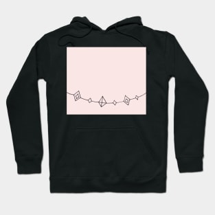 Blush diamonds Hoodie